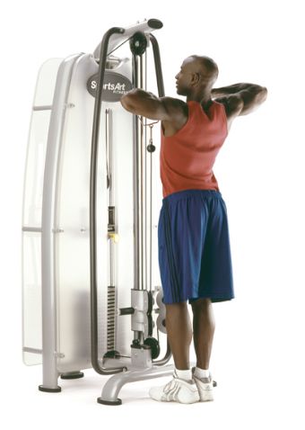 A973 Cable Tower SportsArt ISG Fitness buy professionnal fitness devices SportsArt Cybex International Sporting Goods